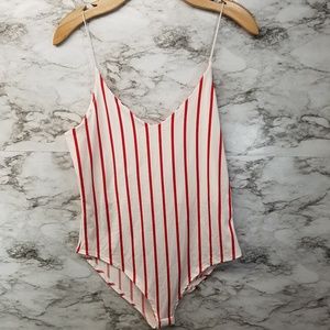 gaze Tops - Gaze DTLA Women's Spaghetti Strap Body Suit gaze Tops - Gaze DTLA Women's Spaghetti Strap Body Suit